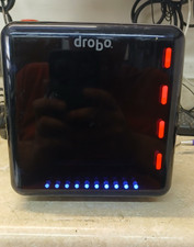 Data Robotics Drobo  DRO4D-D 4-Bay NAS Storage Array *POWERS ON* UNTESTED No HDs