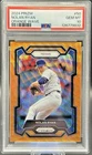 2025 Panini Prizm Nolan Ryan #50 Orange Wave /49 PSA 10 - POP 1