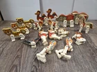 Vintage 1963 Fisher Price Junior Circus 902 Lot of 17: Elephant Camel Tiger More