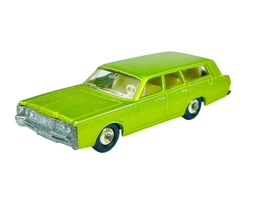Matchbox Lesney Superfast MB73 1968 Mercury Wagon con caja F Foto 2 de 4