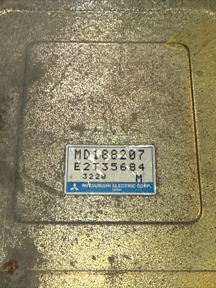 Dodge Stealth Mitsubishi MD188207 Cardone 726243 ECM SOHC no turbo tracción delantera 3000GT Foto 3 de 4