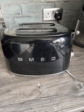 Smeg TSF01BLUK 50s Retro Style 2 Slice Toaster Black