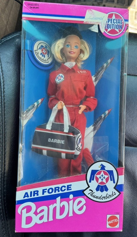 Barbie Stars & Stripes Military Air Force Thunderbirds Barbie BNIB 11552
