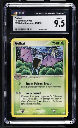Golbat graded CGC 9.5 for sale on eBay