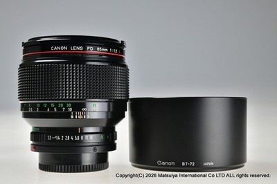 Mint Canon Fd 85mm F/1.2 L