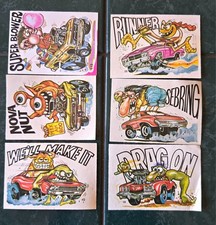 Donruss Odd Rods Sticker Lot