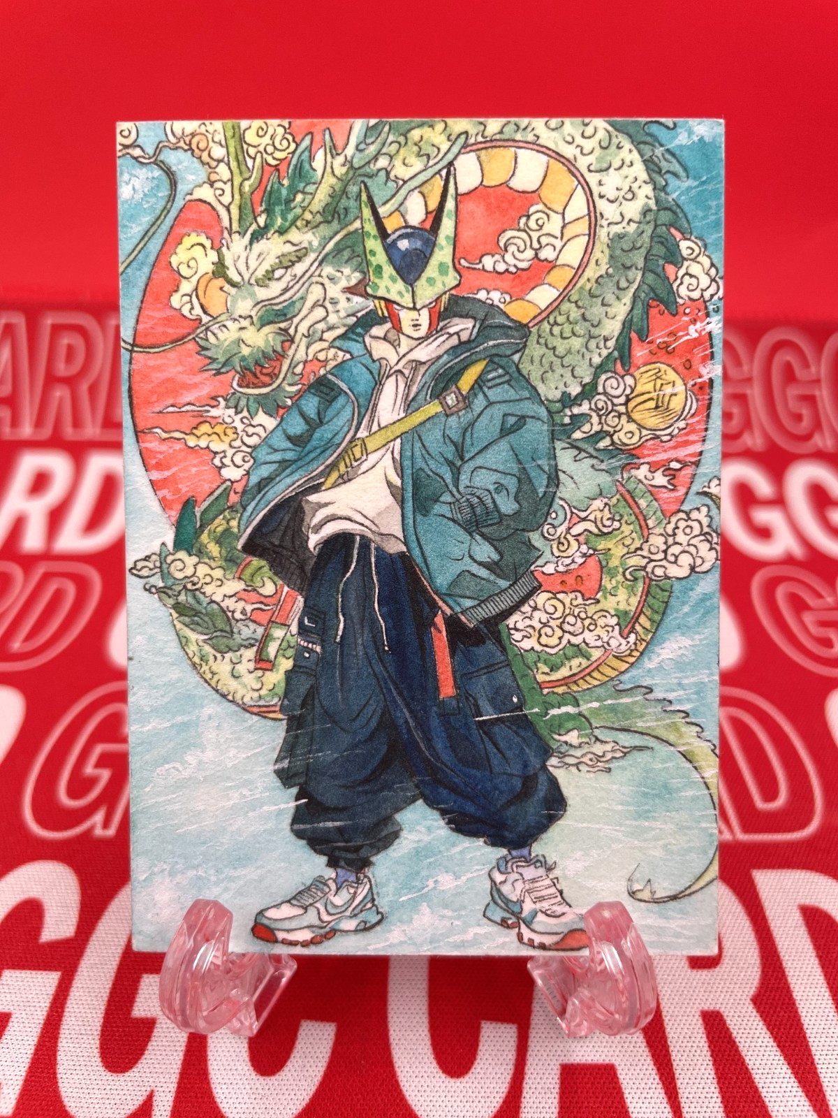 Shuguang Studio Dragon Ball Cell Artist Hand Drawn Auto Sketch Card 1/1