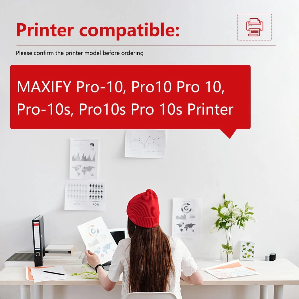 ** NEW Canon Ink Cartridges | PGI-72 / PGI72 | Black/Color | High Yield | 10-Pak - Image 2 of 4