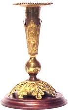 Indian Wars - Model 1881 U.S. ARMY COMPLETE PLUME HOLDER CANDLE STICK