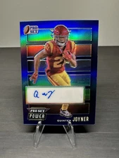 2024 Leaf Pro Set #PWQJ1 Quinten Joyner RC Auto Power Blue Prismatic #'d /12