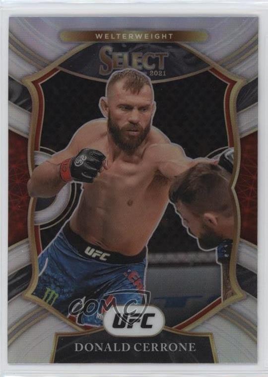 2021 Panini Select UFC Concourse Silver Prizm Donald Cerrone #62 0y6g