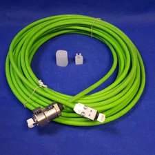 SIEMENS 6FX8002-2DC10-1BD0 Drive Cliq Cable with Connectors Green 10m Length