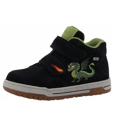 Lurchi Balduin Blinker Jungen Klettschuh in Blau