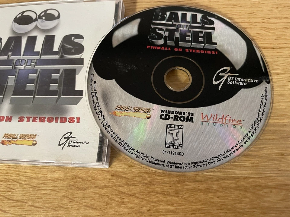 Balls of Steel: Pinball on Steroids - Feat. Duke Nukem (PC Game, 1997, Win 95) - Image 3 of 4