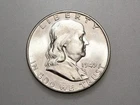 1949-S 50C FRANKLIN SILVER HALF DOLLAR GEM BU