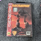 Battletech Battle Tech Sega Genesis Complete In Box CIB Great Shape