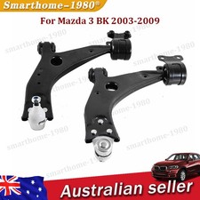 2x Front Lower Control Arms with Ball Joint & Bushes For Mazda 3 BK 2003-03/2009