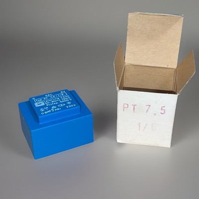 BLOCK PT 7,5/1/6 7,5VA 6V 1A Printtrafo Transformator PCB Industrie NOS