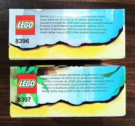 LEGO PIRATES 8396 8397 SOLDIER'S ARSENAL & PIRATE SURVIVAL LOT SEALED NEW