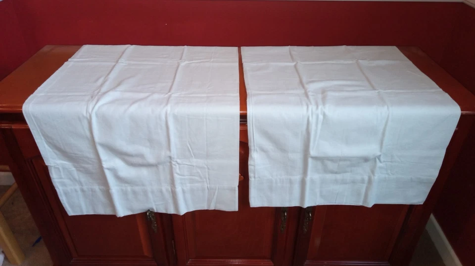 2 Peacock Alley Standard Pillowcases, Bamboo / Cotton Blend ~ Soft Flannel - Image 3 of 4