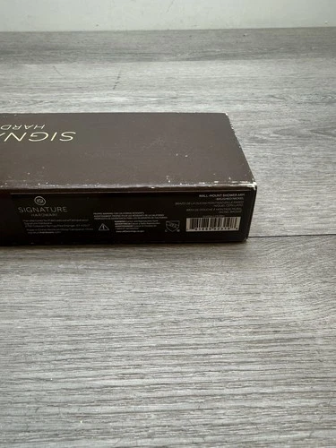 Signature Hardware SHRSA123ZBN 12" Rain Shower Arm ONLY - Brushed Nickel - Picture 2 of 2