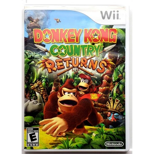 Donkey Kong Country Returns - Nintendo Wii Tested 1Y Guarantee