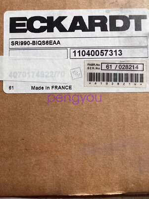 1PCS NEW ECKARDT SRI990-BIQS6EAA Via Brand new Fedex or DHL