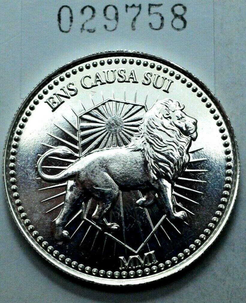 1Oz 999Silver Round John Wick Continental ENS CAUSA SUI MMI EX UNITAE VIRES LION eBay