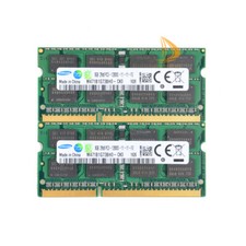 16GB 2x 8GB 8G Samsung 2RX8 DDR3 1600MHz PC3-12800S SODIMM Laptop RAM Memory GS