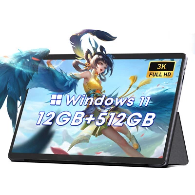 New CHUWI Hi10 Max Windows 11 TABLET/LAPTOP 12.96in Intel N100 12 GB RAM 512 GB