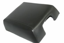 Vinyl Black Center Console Lid Armrest Cover Fits 07-17 Ford Expedition