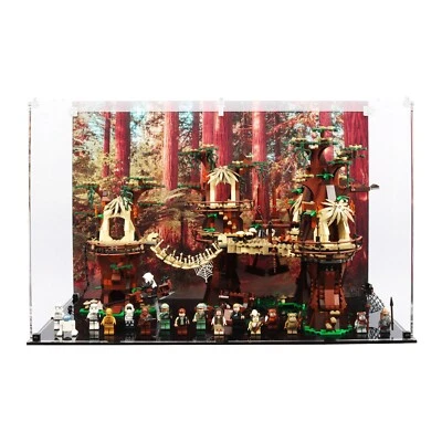 UNIQUEDISPLAY Display Case for LEGO 10236 Ewok Village