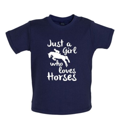 I'M Just A Mädchen Wer Loves Pferde - Baby/Strampler - Love Reiten Reiter