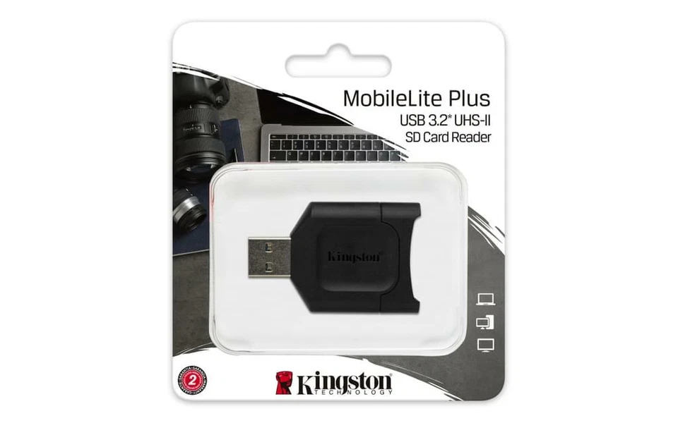 Kingston MobileLite Plus MLP USB 3.2 SD SDXC Karte Card Reader Kartenleser - Bild 3 von 4