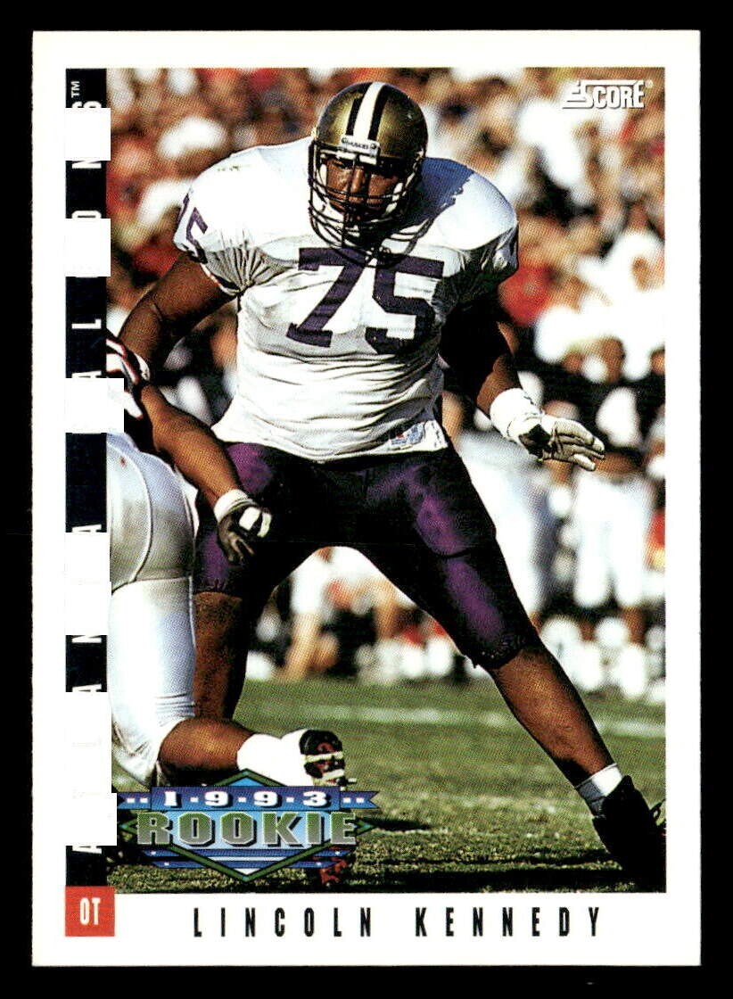 Lincoln Kennedy 1993 Score Rookie Card #311 Washington Huskies | eBay