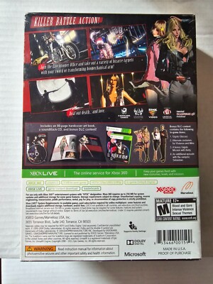Killer Is Dead -- Limited Edition (Microsoft Xbox 360, 2013) for