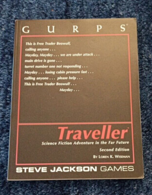 GURPS Traveller SF Adventure - 2nd Edition - Steve Jackson Games