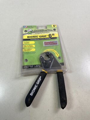 Loggerhead Tools 6'' Bionic Grip Adjustable Wrench 14 In 1 Adjustable Black New