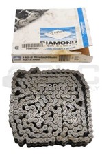 NEW DIAMOND CHAIN COMPANY X-5466-010 RIVETED ROLLER CHAIN 40-2 10' READ 