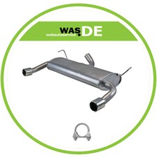 Endschalldämpfer für Ford Kuga II 1.5/1.6 EcoBoost 120-182PS ab. Bj. 2013