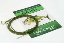 Big Hog Fly Fishing Leader Medium All-purpose (Dries, Nymphs & Small Streamers)
