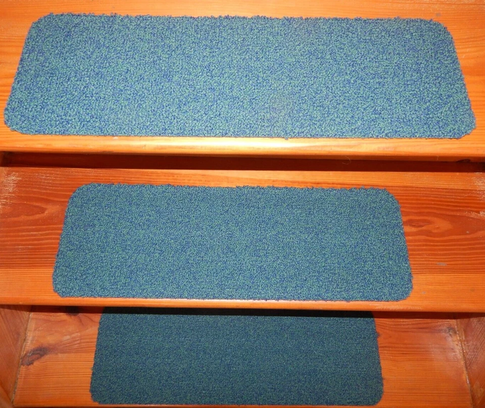 15 = Step 8'' x 24'' + 1 Landing 24" x 24" Indoor Stair Treads Rug Carpet - Изображение 2 из 4