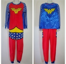 Wonder Woman Size S PJs Footie