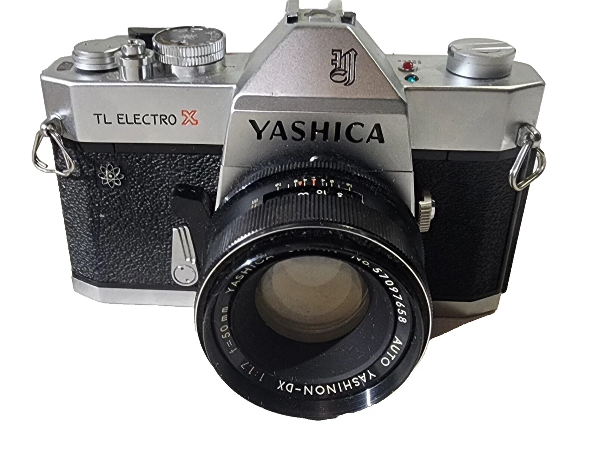 【実写確認整備品】ヤシカTL ELECTRO X ITS／50mmf1.7付 MINT* Yashica TL Electro X Black Yashinon 1.7 50mm 35 JAPAN GS GTN