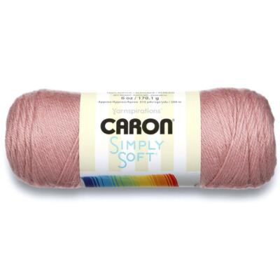 Caron Simply Soft Acryl Aran Strickgarn 170G - 9721 Viktorianische Rose