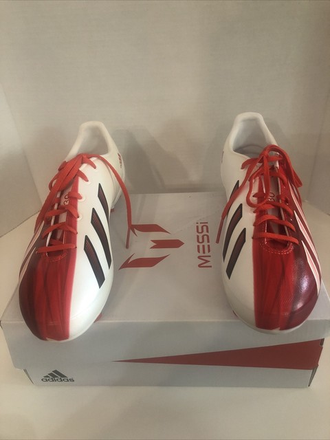 messi f50 red and white