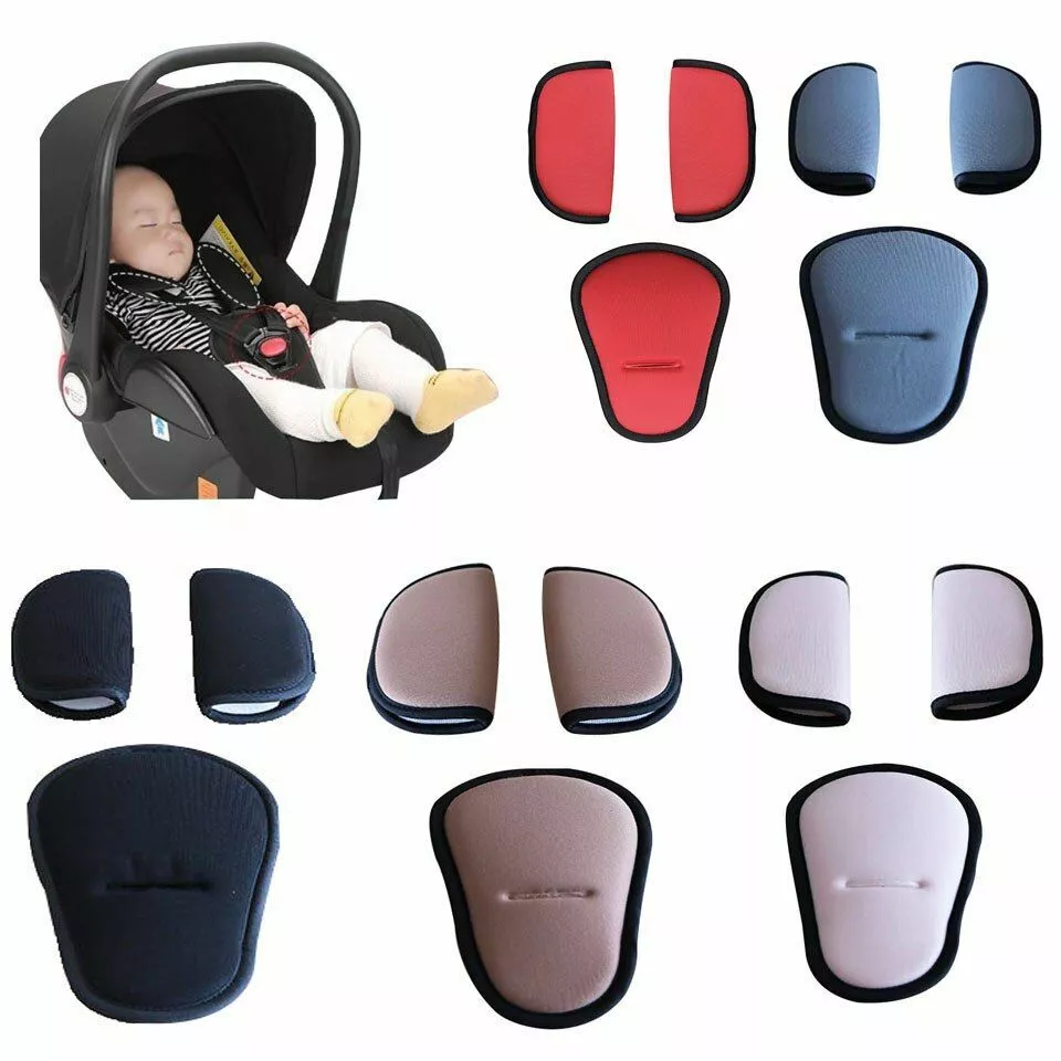 Baby Belt Strap Cover Stroller Accessories Shoulder Pads Crotch Car Seat  Harness