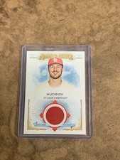 DAKOTA HUDSON 2020 TOPPS ALLEN & GINTER JERSEY RELIC #FSRB-DH CARDINALS 