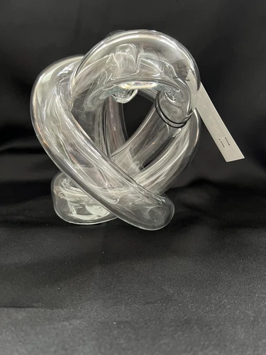 Ethan Allen Accents Collection Art Glass Sculpture-Czech Tubular New!