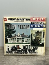 View-Master Mount Vernon Americas Bicentennial Celebration Bowling Green Vintage